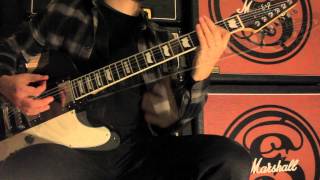 Sylosis  Servitude guitar tutorial  Josh Middleton [upl. by Yrrehc]