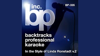 Straighten Up And Fly Right Karaoke With Background Vocals In the Style of Linda Ronstadt [upl. by Ander484]