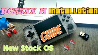 New RG35XX HPlus Stock OS 110 Installation GuideStep by Step [upl. by Elden]