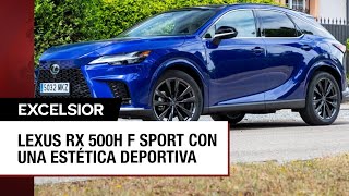 Lexus RX 500h F Sport 2024 una SUV con artesanía japonesa [upl. by Anerdna]