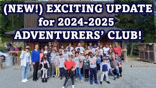 Exciting Update for ADVENTURERS CLUB 20242025 [upl. by Clemens443]