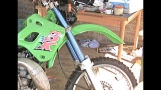 KDX 250 D1 Kawasaki 2 Stroke Restoration Project Part 1 [upl. by Meredith578]