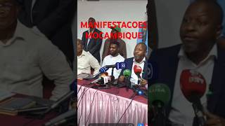 Todos Partidos POLITICOS se UNEM para MANIFESTAR Contra FRELIMO shorts podemos venanciomondlane [upl. by Ahsem]