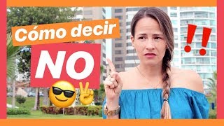 CÓMO decir NO ⁉️ 9 CONSEJOS que TODOS querrán SABER ✌🏻😉 SIRVE MUCHO  Dra Belisse Sana Tu Vida [upl. by Keyser]