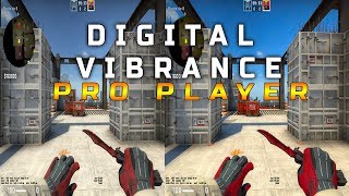 DIGITAL VIBRANCE CONFIG PRO PLAYERS NECESARIO  CSGO [upl. by Eirrac]