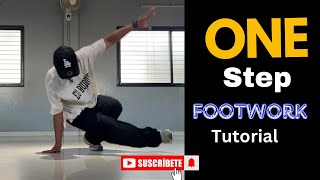 Bboy Tutorial  One step footwork tutorial by Bimal Rana [upl. by Fransen707]