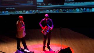 Buzz Aldrin and Thomas Dolby Perform quotShe Blinded Me With Sciencequot [upl. by Ahsirek]