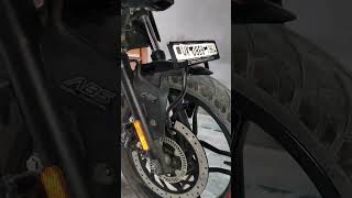 pulsar n160 number plate modification n160 modification [upl. by Treblihp588]