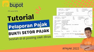 Cara membuat Pelaporan Pajak Bukti Setor Pajak melalui EBupot Sub Unit Pajak 2022  NPTN Pajak [upl. by Haleeuqa]