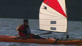 Kayaksailor  Innovative new kayak sailing system [upl. by Berthold]