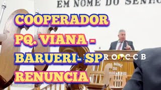 Cooperador do Parque Viana em Barueri  SP RENUNCIA MINISTÉRIO No PÚLPITO e Dá Bronca no ANCIÃO [upl. by Blackmore]