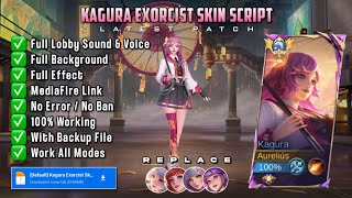 Kagura — Exorcist Skin Script Full Effect  Latest Patch [upl. by Mellman]