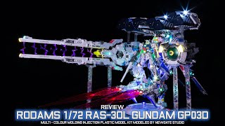 NEWGATE STUDIO I REVIEW RODAMS 172 RAS30L  GUNDAM GP03D  DENDROBIUM   EP03 END [upl. by Ydnarb598]