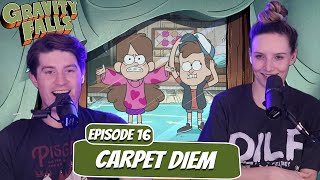 MAGIC CARPET  Gravity Falls Newlyweds Reaction  Ep 16 quotCarpet Diemquot [upl. by Elga497]