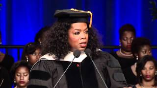 Oprah Winfrey Delivers Commencement Address to Class of 2012 [upl. by Eesac85]