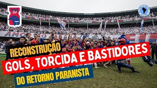 PARANÁ CLUBE 3 X 0 PATRIOTAS  GOLS E A FESTA DO RETORNO PARANISTA À ELITE [upl. by Rockey]