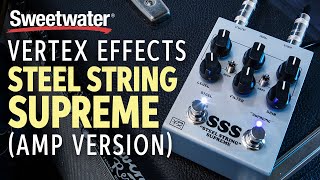 Vertex Effects Steel String Supreme Demod With an Amp [upl. by Atelokin]