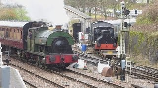 VERY RARE Steam  Midsomer Norton Railway 141213 [upl. by Notniw738]