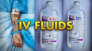 IV Fluids Types and Uses SIMPLIFIED Normal Saline Ringers Lactate D5W D5NS amp more [upl. by Ahsehat775]