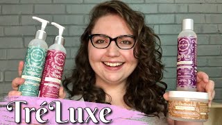 TRÉLUXE ONE BRAND WAVY HAIR ROUTINE [upl. by Gomer576]