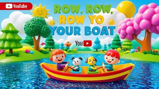 quotRow Row Row Your Boat Discover Fun Nursery Rhymes Kids Love to Singquot [upl. by Larochelle]