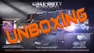 Unboxing Call of duty Black Ops 2 Edición paquete de ayuda [upl. by Aceber]