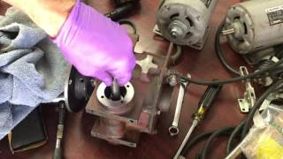 Making a homemade rotary welding positioner 5 to 28 RPM [upl. by Feinstein]