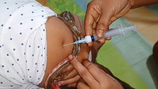 IM Intramuscular Arm injection Push Triamcinolone injection Video 24 Ep 87 Anik Health Tips [upl. by Orlena]