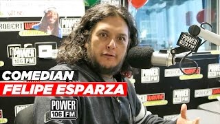 Comedian Felipe Esparza talks trash On The Cruz Show [upl. by Naujek]