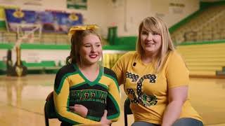 Greenup County Cheer Leaders [upl. by Annaitsirk386]