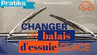 Comment changer ses balais dessuie glace modèle en U  Nouvelle version [upl. by Ellenrahs]