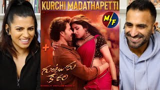 Kurchi Madathapetti Full Video Song Reaction  Guntur Kaaram  Mahesh Babu  Sreeleela  Trivikram [upl. by Andryc476]