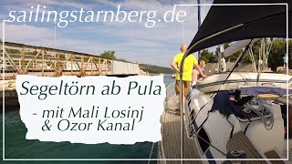 Segeltörn Kroatien  mit Dalisa von Pula aus nach Süden 06  2017 [upl. by Macrae]