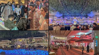 Anant Ambani weds Radhika Merchant  INSIDE VIDEO  Breathtaking Decor [upl. by Nodnart]