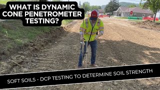 Tensar  DCP Dynamic Cone Penetrometer Testing  Soft Soils [upl. by Rafaelita]