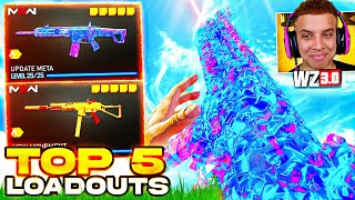 TOP 5 NEW META LOADOUTS in Warzone After Update Best Class Setups [upl. by Saretta]