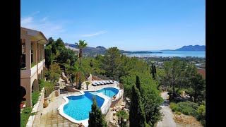 Amazing Views in Mallorca North Luxury villa for sale in Puerto Pollensa Mallorca [upl. by Alemat]