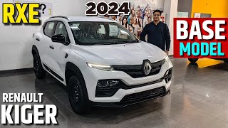 2024 Renault KIGER RXE Base Model Review and Walkaround ✅🔥 l Renault KIGER Base Variant l MRCars [upl. by Levitus]