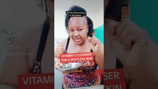 VITAMIN C CLEANSER FOR SPOTLESS SKIN diy beautyhacks skincare [upl. by Nosned648]