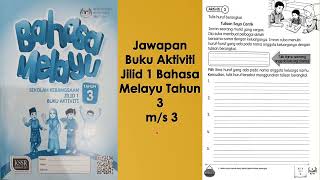 Jawapan Buku Aktiviti Jilid 1 Bahasa Melayu Tahun 3 ms 3 [upl. by Redman778]