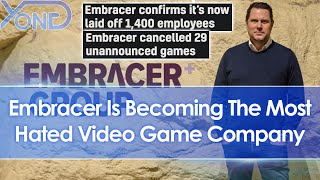 Embracer Group Is Becoming The Most Hated Video Game Company Gets Dunked Online amp At DICE Awards [upl. by Malorie]