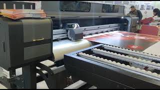 Direct Printing on Sunboard amp Sunpack  Hybrid Eco Solvent Printer  Flatbed Eco Solvent Printer [upl. by Melina]