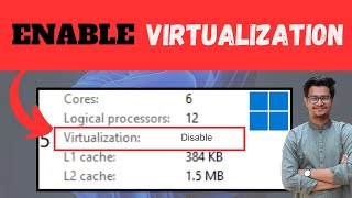 Enable virtualization in BIOSUEFI Settings on Windows 11 [upl. by Magel]