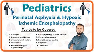 Perinatal Asphyxia and Hypoxic Ischemic Encephalopathy  Pediatrics National exit test [upl. by Gillespie]