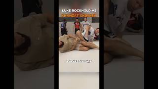 UFC MW Khamzat Chimaev and Luke Rockhold grappling 🔥 👀 [upl. by Yral]