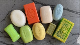 Asmr soap cutting varnished soap [upl. by Etnuahc621]