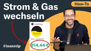 In 10 Minuten Strom amp Gas wechseln So einfach kannst Du sparen [upl. by Ivana]