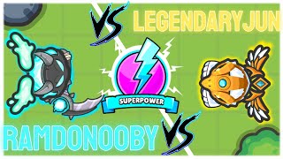 1v1ing LegendaryJun in SUPERPOWER Gamemode  Zombs Royaleio [upl. by Legnaros566]