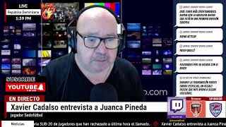 Xavier Cadalso entrevista a Juanca Pineda jugador Sedofútbol [upl. by Sirromaj349]