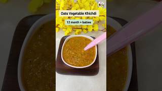 12 month baby vegetable oats khichdi recipe  1year baby healthy khichdi recipe khichdirecipe [upl. by Berkman122]